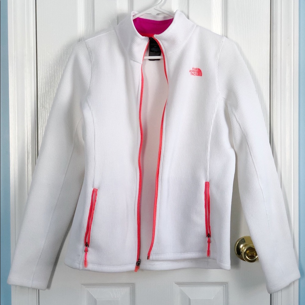 The North Face - White Knitted Jacket
